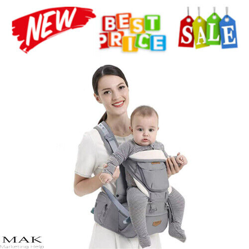 Ergonomic Baby Carrier Baby Kangaroo Child Hip Seat Tool Baby Holder S