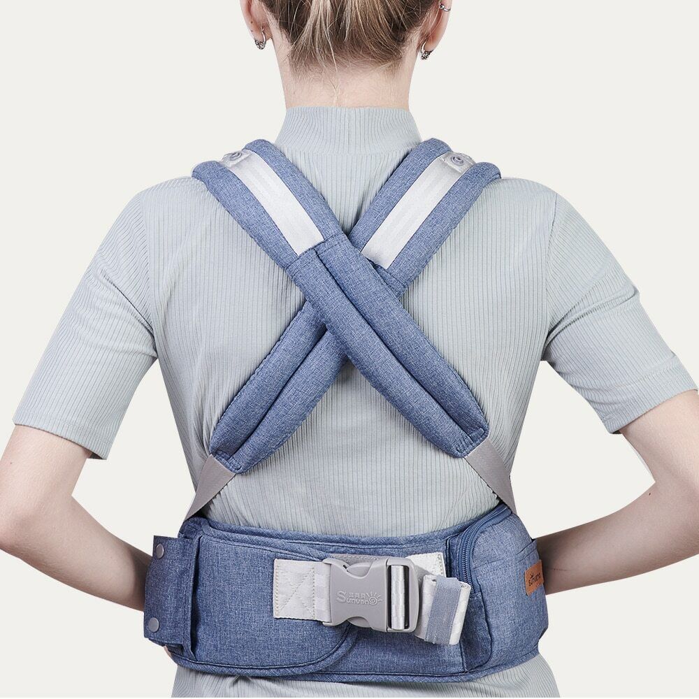 Ergonomic Baby Carrier Baby Kangaroo Child Hip Seat Tool Baby Holder Sling Wrap